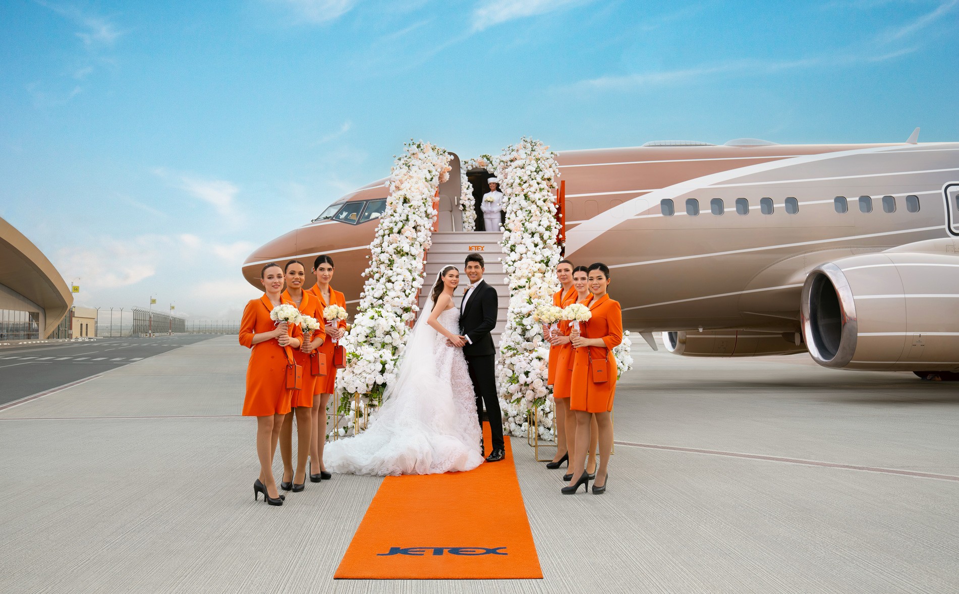 Jetex Wedding in the Sky
